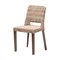 Bali & Pari Magy Modern Bohemian Grey Rattan and Natural Brown Finished Wood Dining Chair 209-12792 - alternate 1